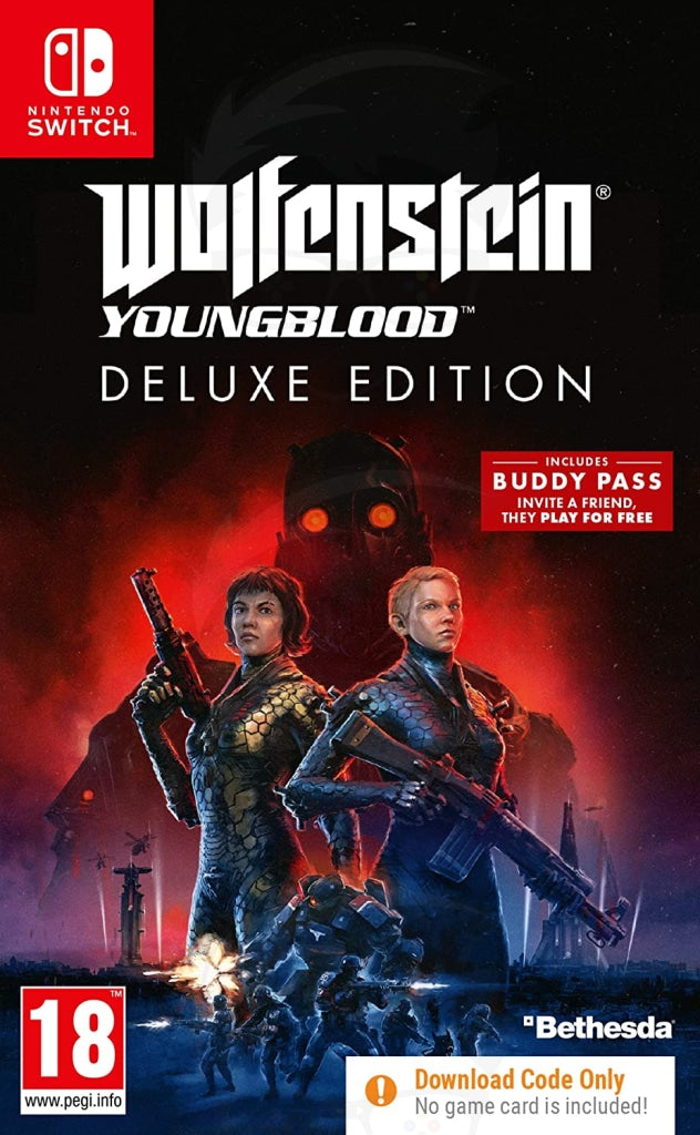 Wolfenstein Youngblood Deluxe Edition (Nintendo Switch) Wolfenstein Youngblood Deluxe Edition (Nintendo Switch)