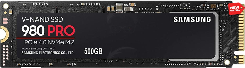 SAMSUNG 980 PRO 500GB PCIe NVMe Gen4 Internal Gaming SSD M.2