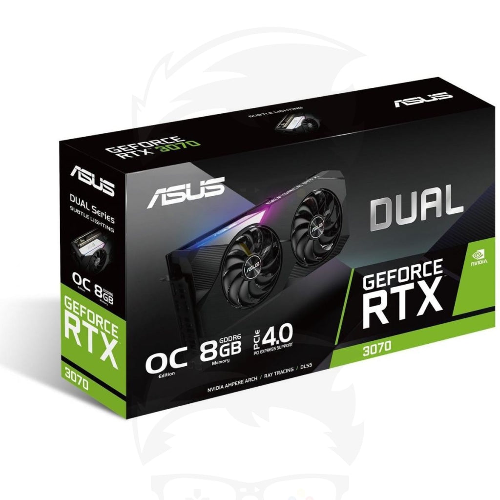 ASUS DUAL GeForce RTX™ 3070 V2 OC Edition 8GB GDDR6