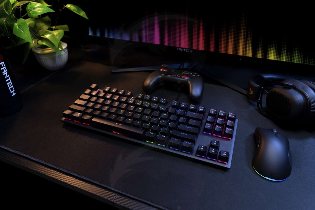 FANTECH MAXFIT87 MK856 RGB MECHANICAL KEYBOARD BLACK