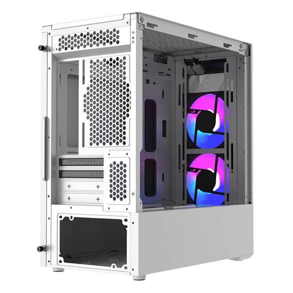 COOLER MASTER MasterBox TD300 Mesh White Mini Tower  Gaming Case