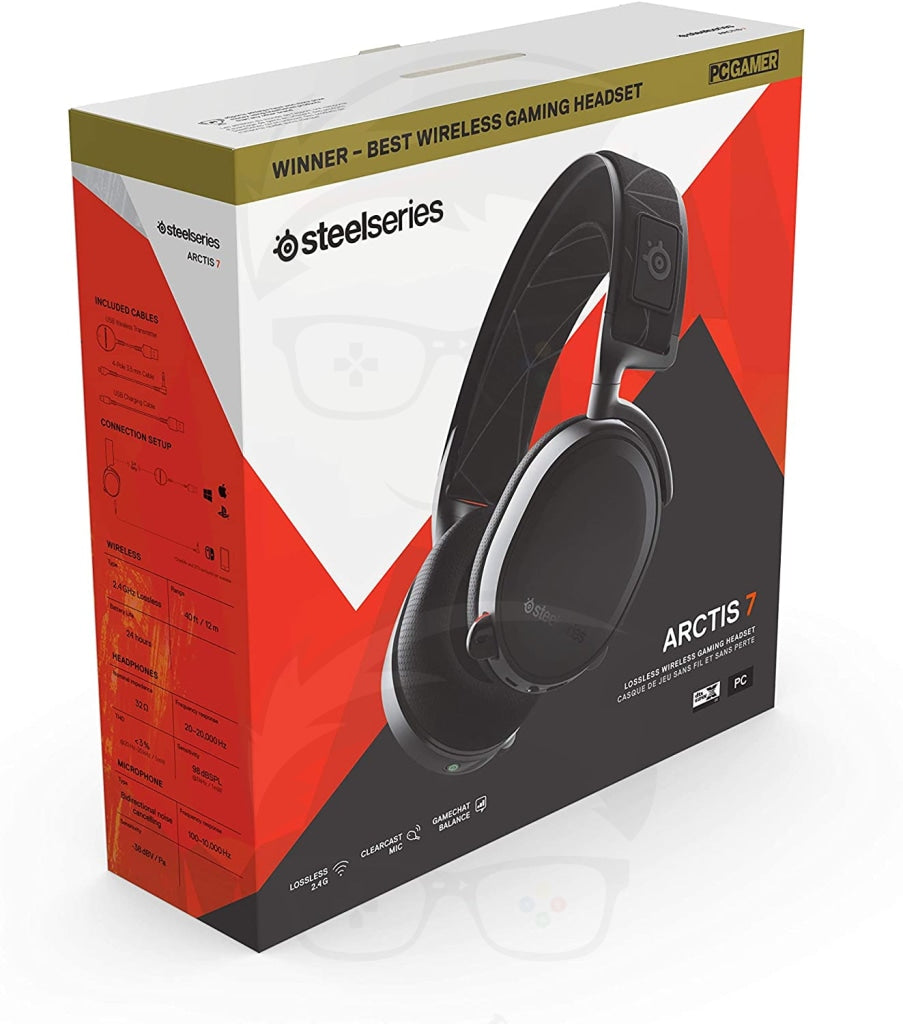 SteelSeries Arctis 7  Wireless Gaming Headset