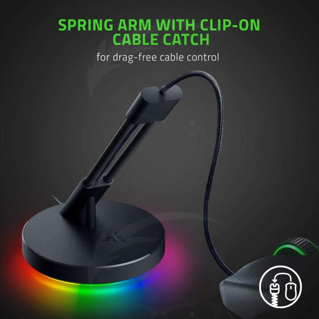 Razer Mouse Bungee V3 Chroma Mouse Cable Holder with RGB