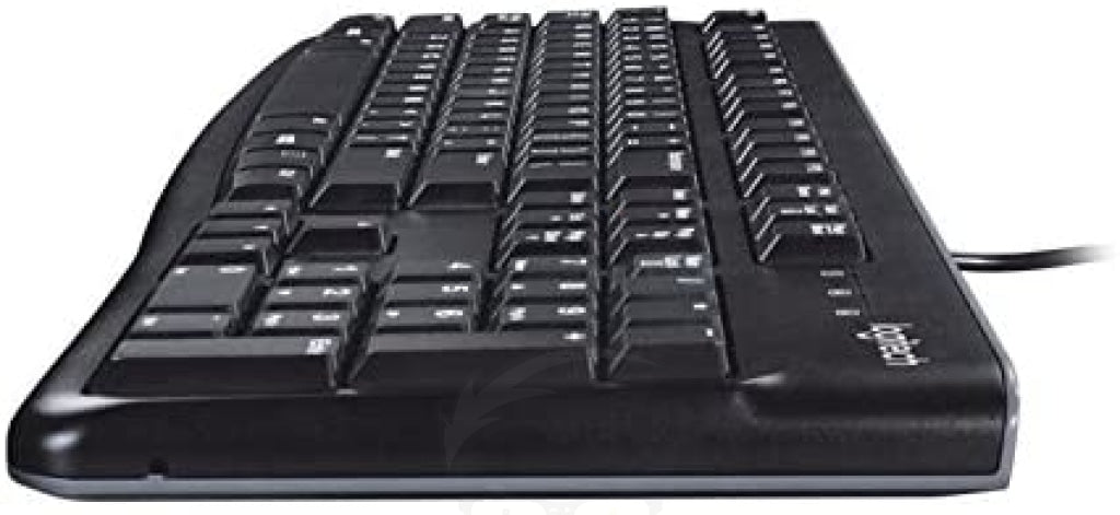 Logitech K120 USB Keyboard Spill-Resistant with Quiet Typing