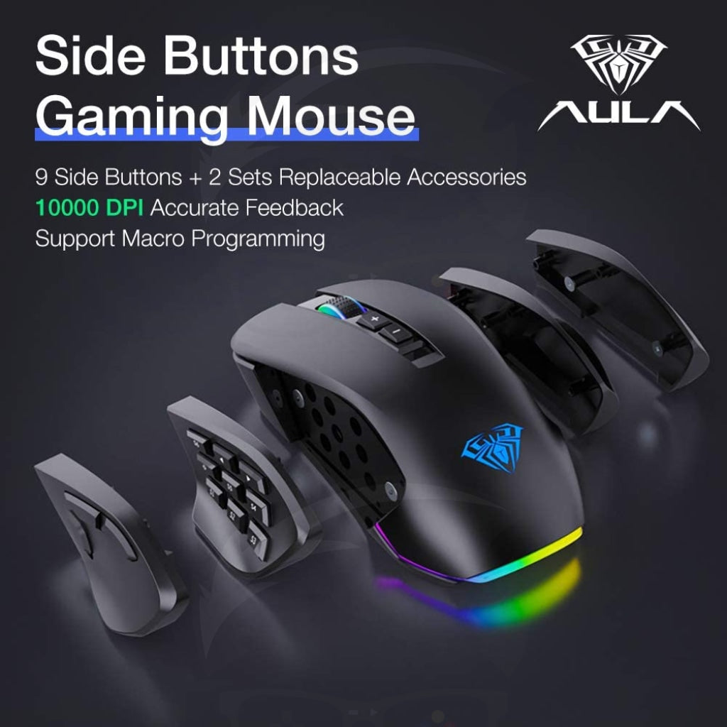 AULA H510 MOBA/MMO/FPS Gaming Mouse