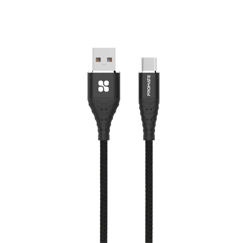 PROMATE CCORD-1 Fabric Braided USB-C Data Sync & Charge Cable