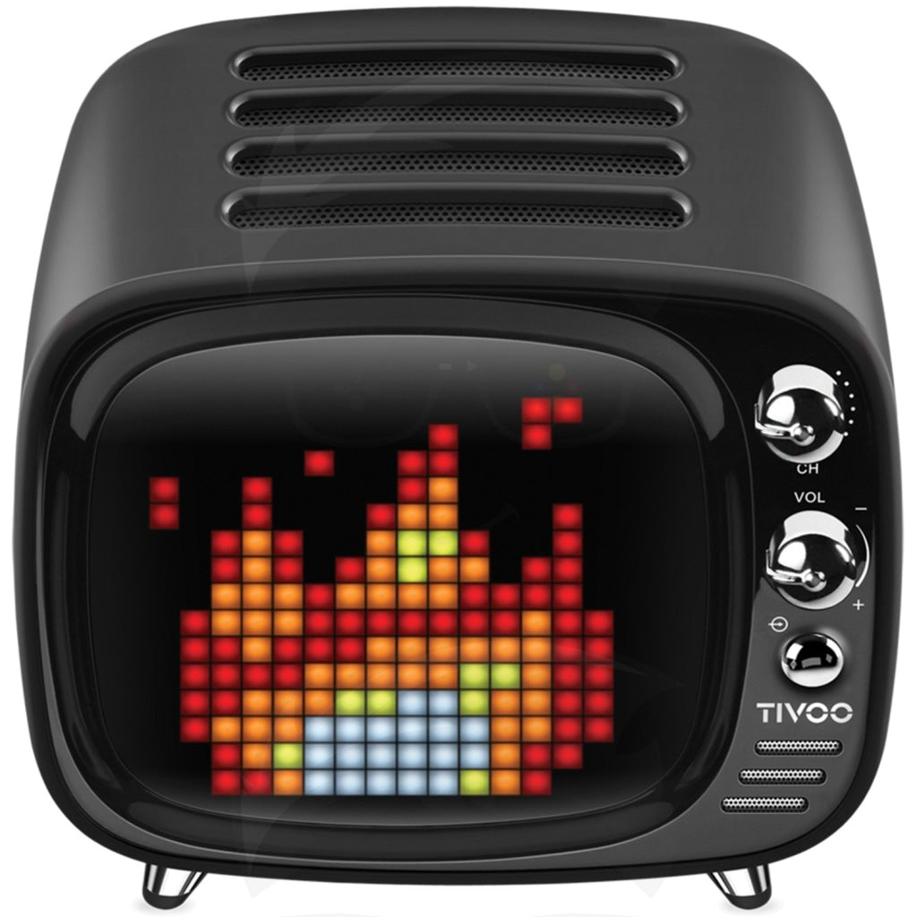 Divoom Tivoo Pixel Art Bluetooth Speaker (Midnight Black)