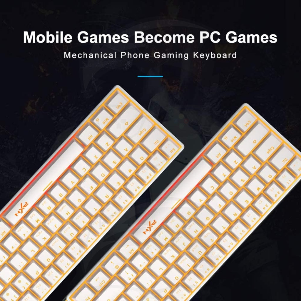 PXN K30 Tenkeyless 60% Wireless Gaming Keyboard