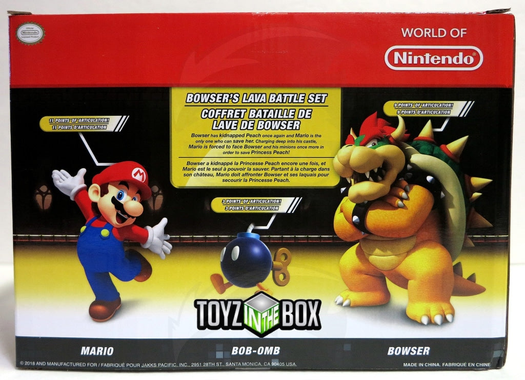 Nintendo Super Mario Bowser Vs Diorama Figure