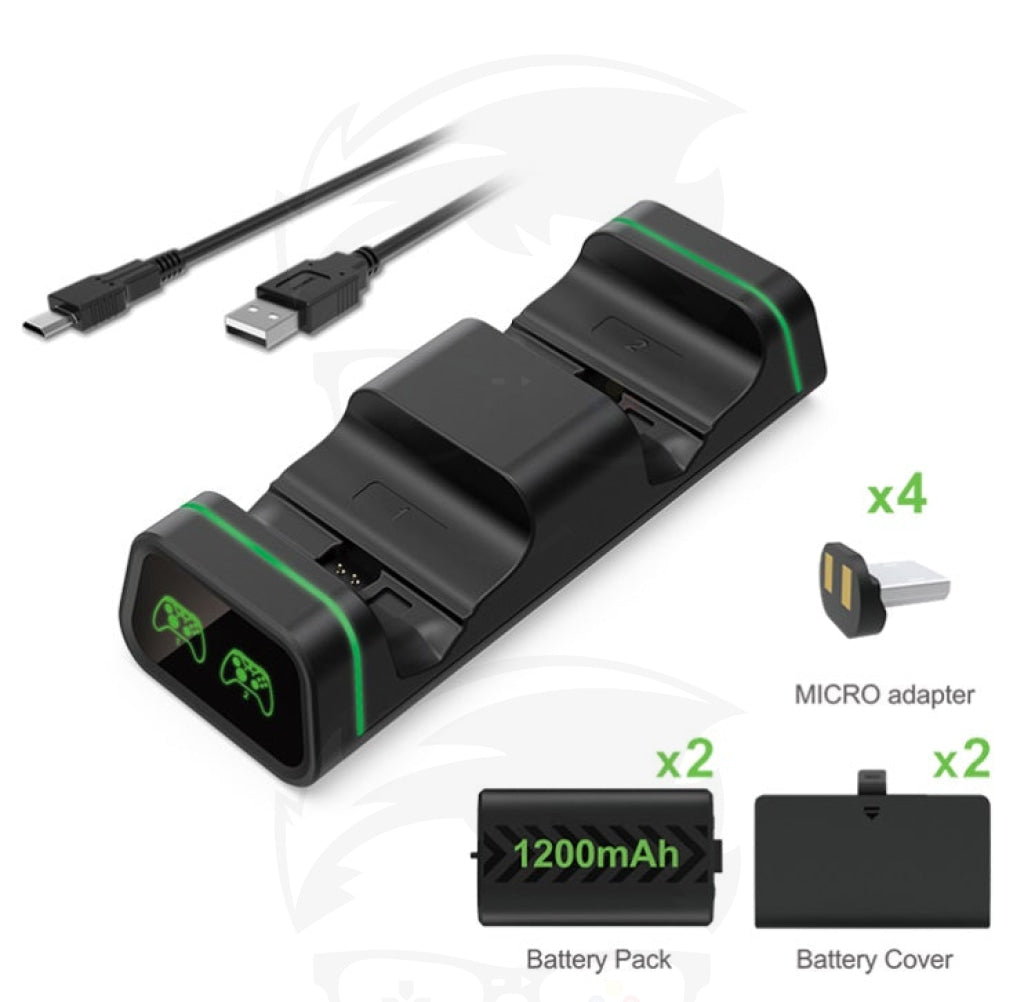 DOBE Dual Charging Dock For Xbox One/S /X Controller TYX-19058