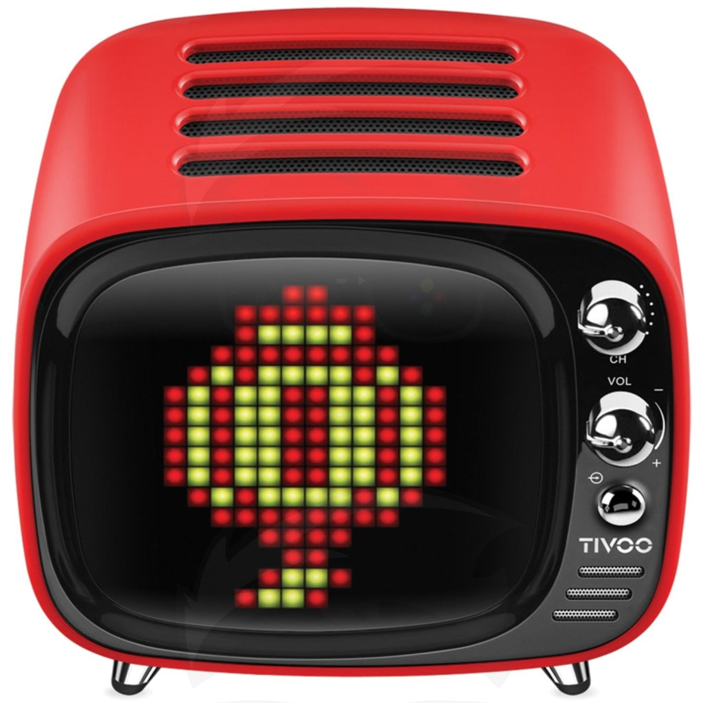 Divoom Tivoo Pixel Art Bluetooth Speaker (Starry Red)