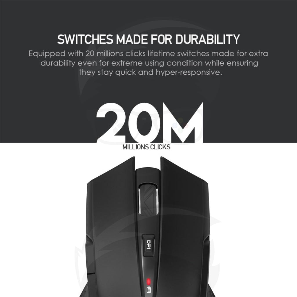 FANTECH WGC1 VENOM WIRELESS GAMING MOUSE