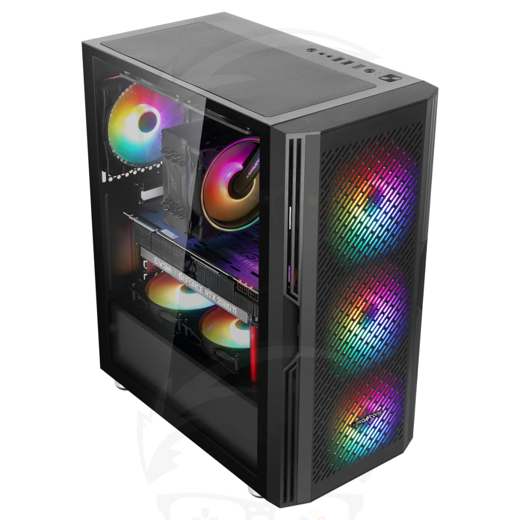 ABKONCORE C800 RGB 4x120mm Fan GAMING CASE