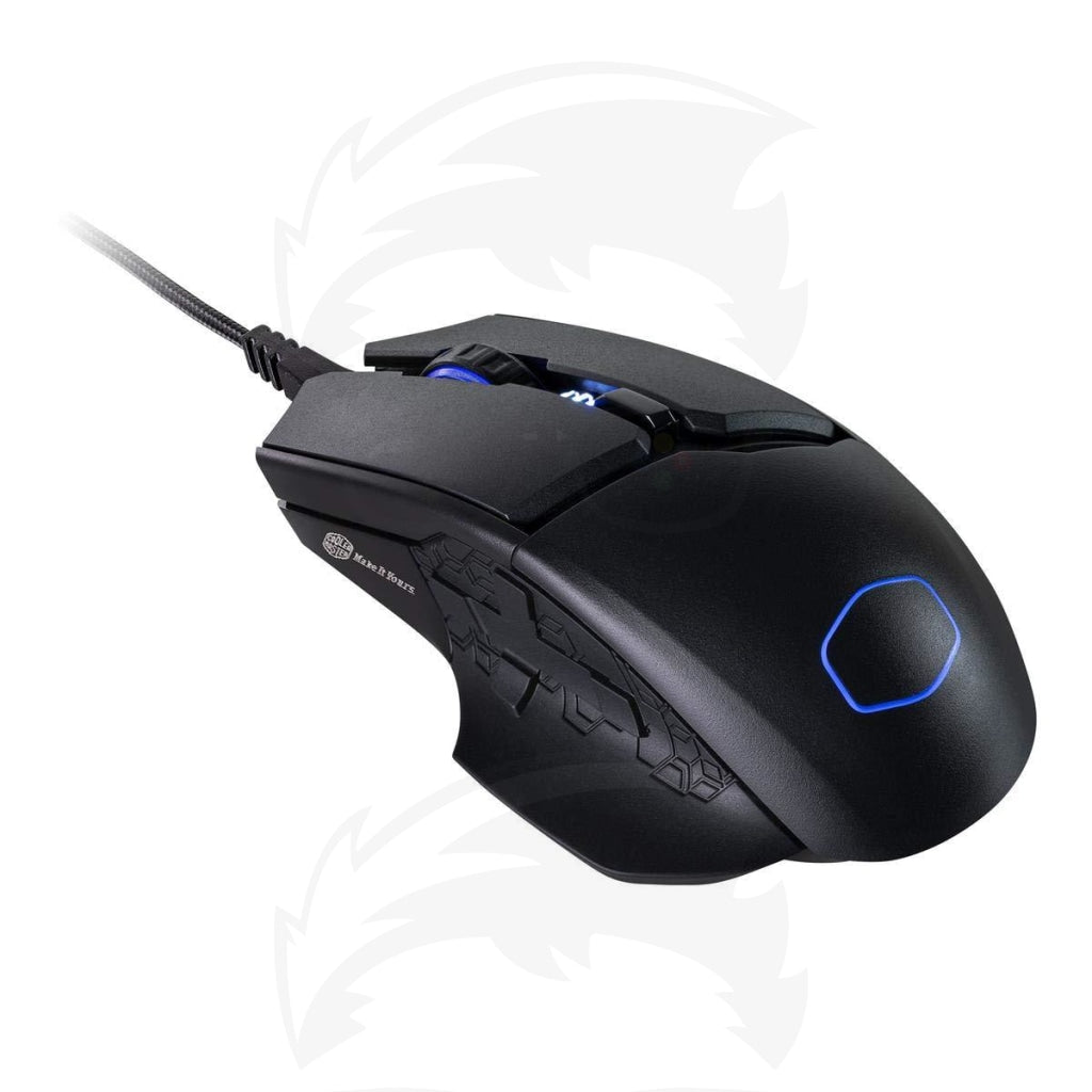 Cooler Master Mm830 Gaming Mouse With 24 000 Dpi Sensor Hidden D-Pad Buttons 4-Zone Rgb And