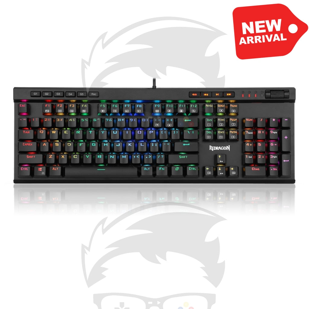 Reddragon Vata Rgb Led Backlit Mechanical Gaming Keyboard