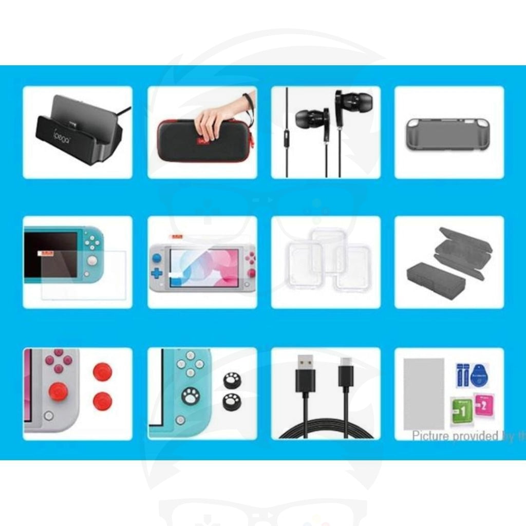 Ipega Pg-Sl002 18-In-1 Gamepad Controller Accessory Kit For Ns Switch Lite