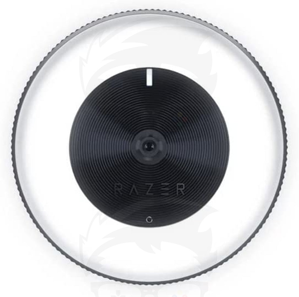 Razer Kiyo Streaming Webcam with Adjustable Brightness Ring Light, Built-in Microphone