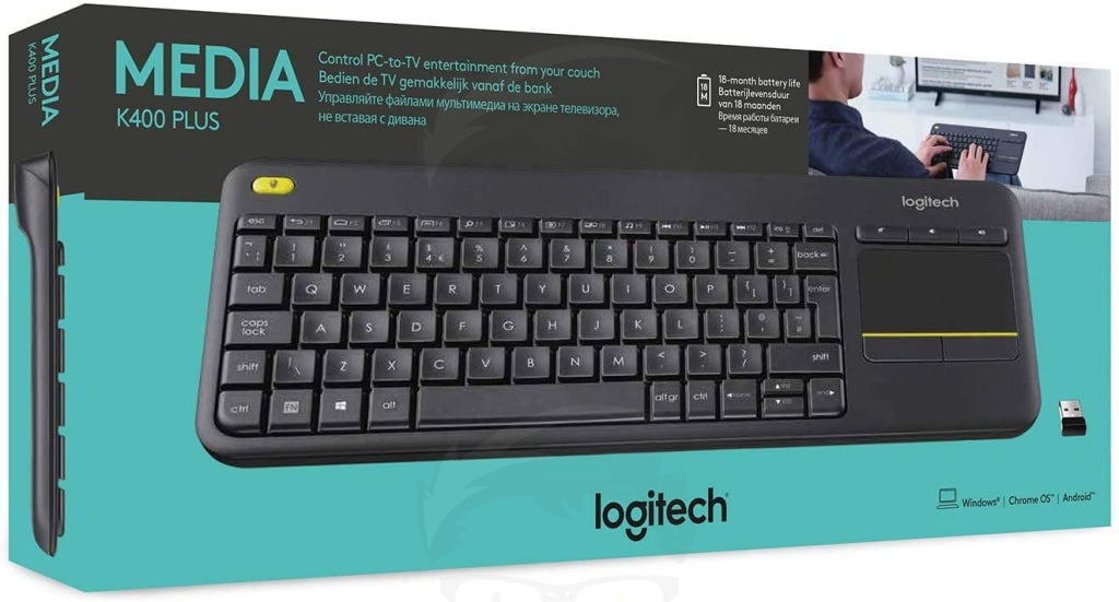 Logitech K400 Wireless Touch Keyboard Plus