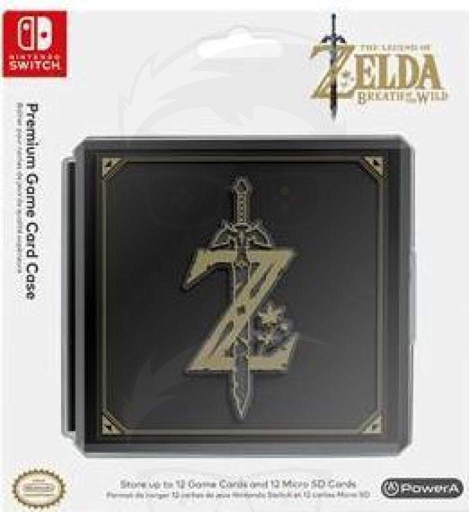 Premium Game Card Case - Zelda: Breath Of The Wild Switch