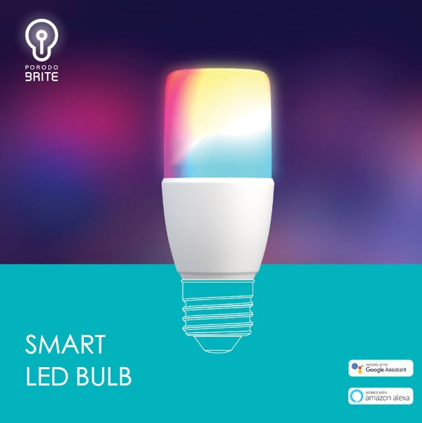 Porodo Smart LED Bulb Brite LIGHT