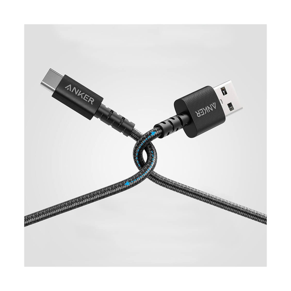 Anker PowerLine Select+ USB-C to USB 2.0 Cable 3ft / 0.9m