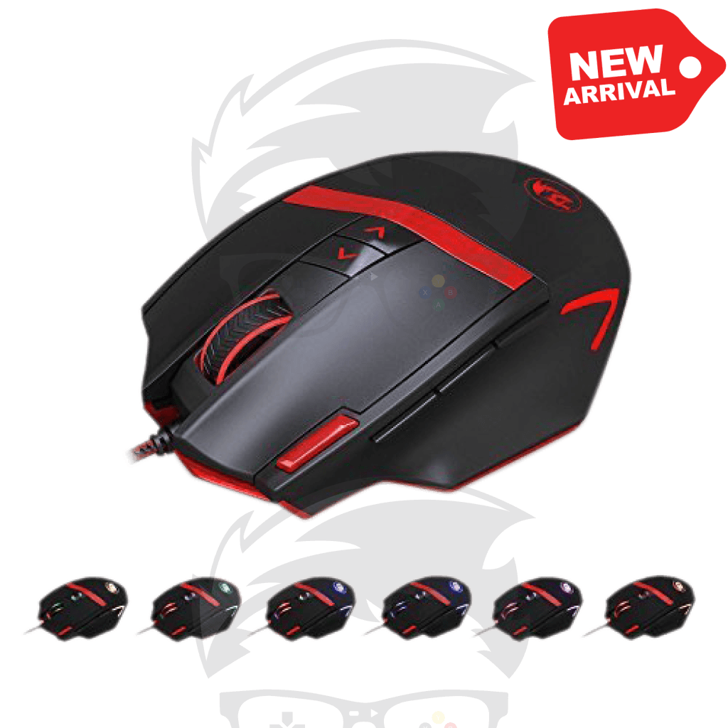 Maoth Mouse Redragon M801 Mammoth 16400 DPI Programmable Laser Gaming Mouse – iGeek ...