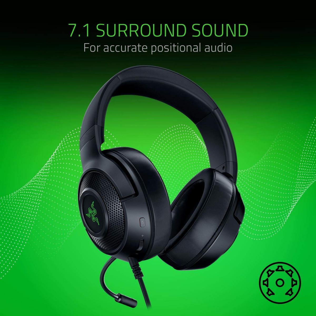 Razer Kraken X USB Ultralight 7.1 HEADSET