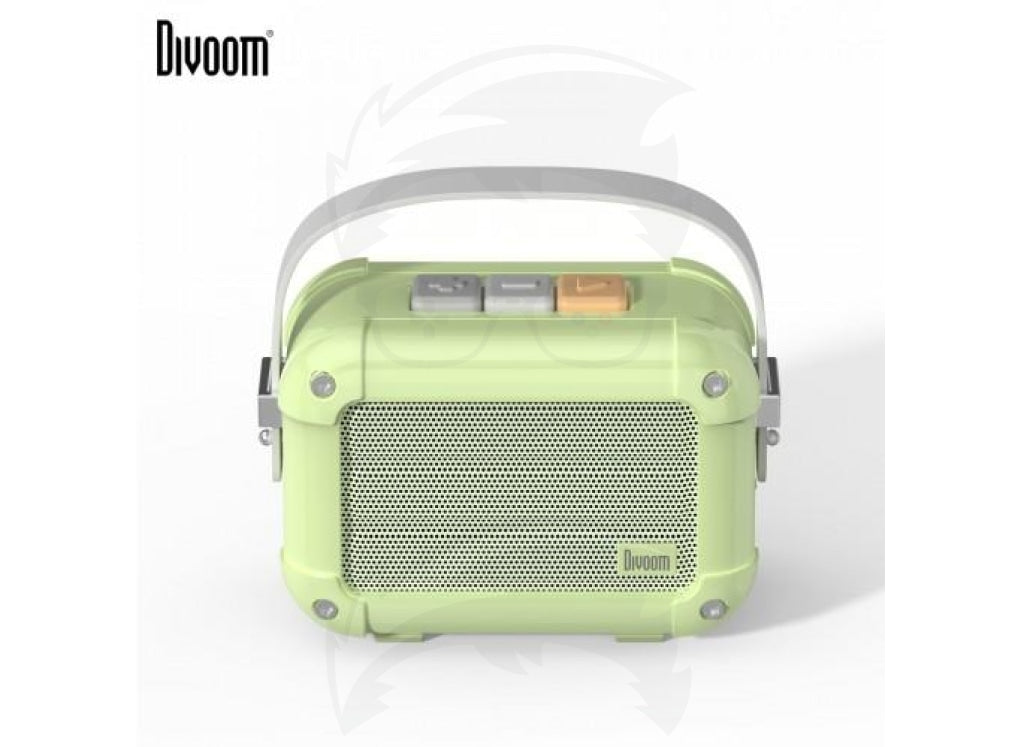 Divoom Macchiato - 6W Vintage Bluetooth Speaker (Teal)