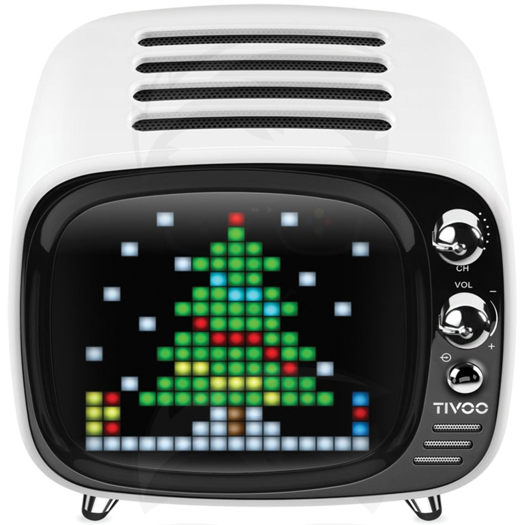 Divoom  Tivoo Pixel Art Bluetooth Speaker (White)