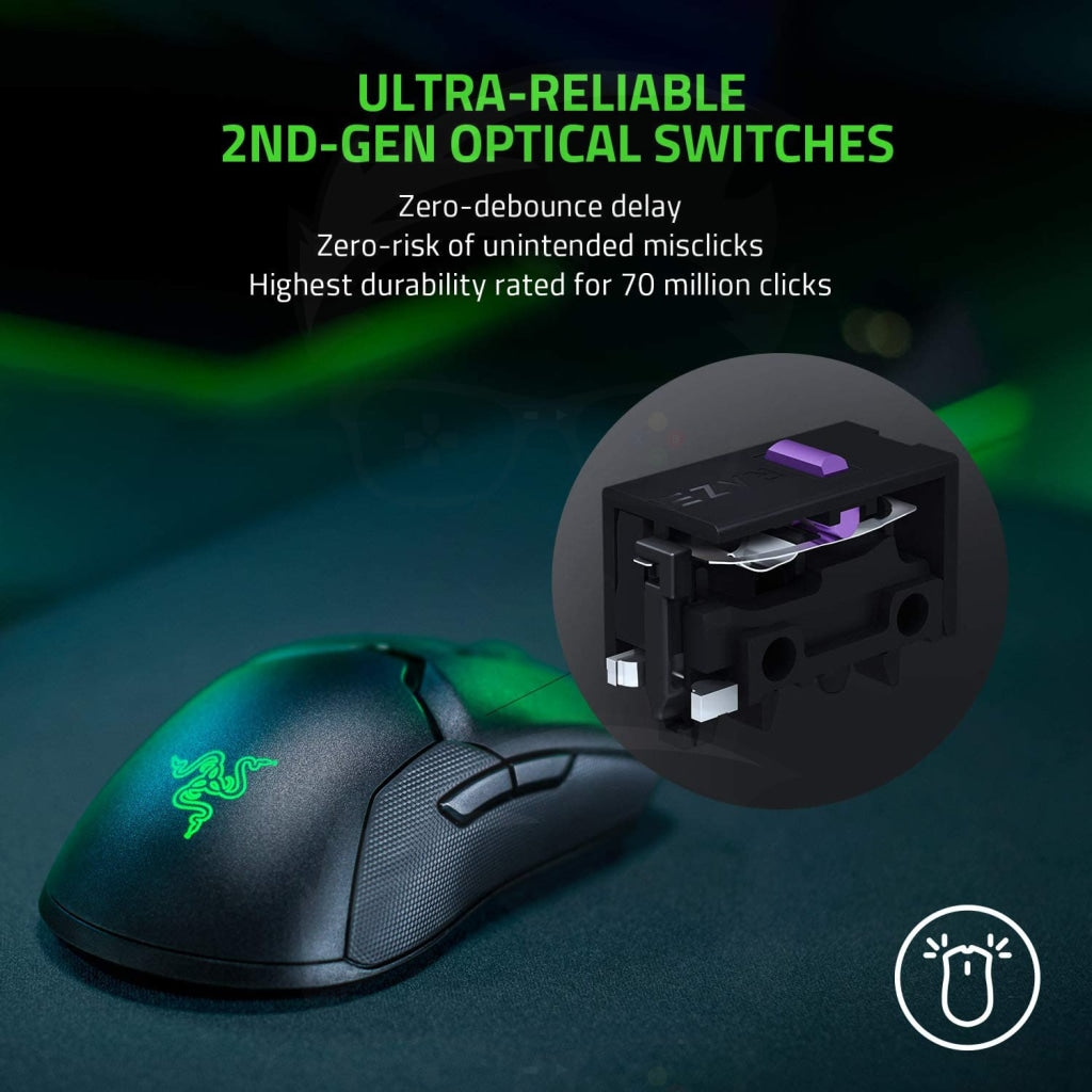 Razer Viper Ultimate Gaming Mouse with HyperSpeed Wireless - Black