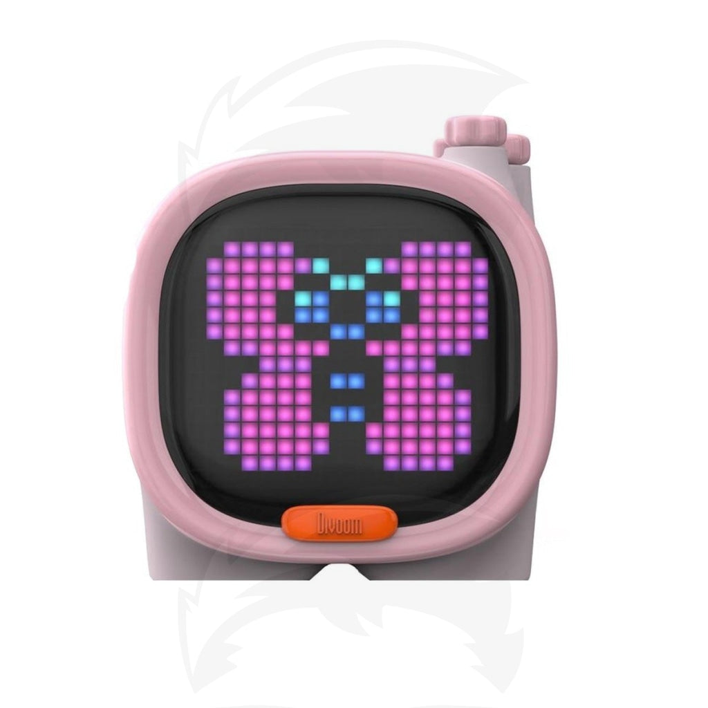 Divoom Timoo Pixel Art Bluetooth Speaker (Pink)