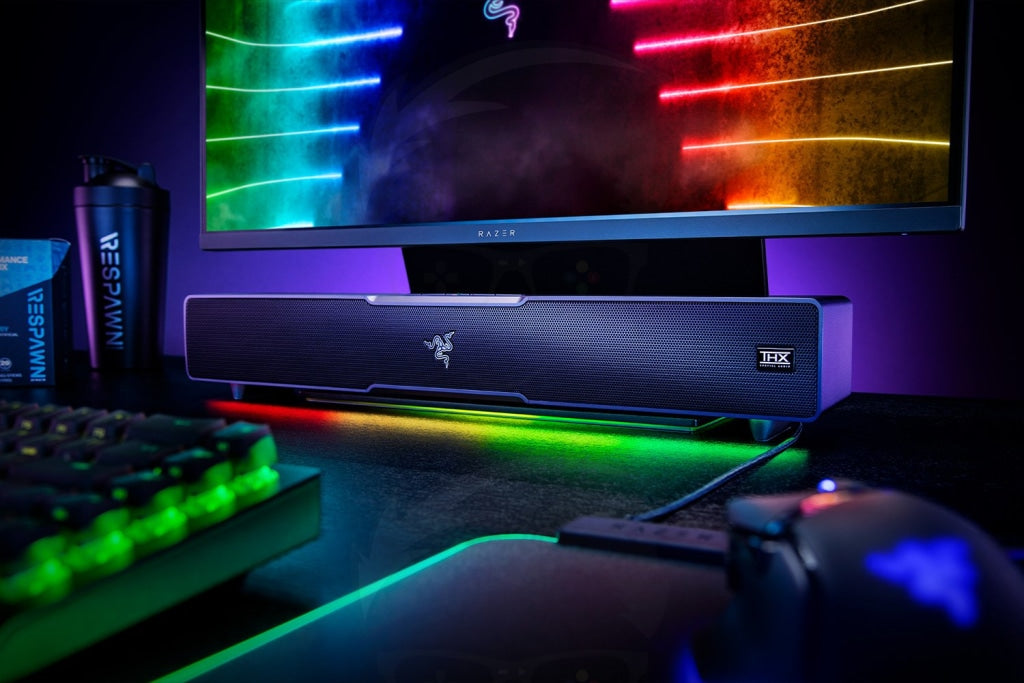 Razer Leviathan V2 PC Gaming Soundbar with Subwoofer Speaker