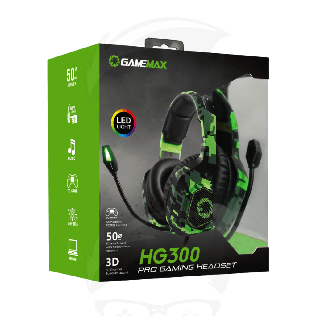 GAMEMAX HG300 GAMING HEADSET