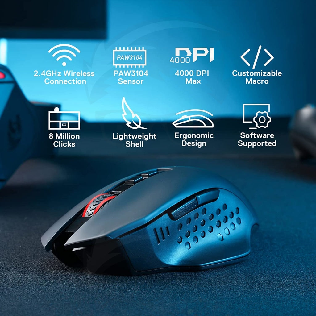 Redragon M656 Gainer Wireless Gaming Mouse
