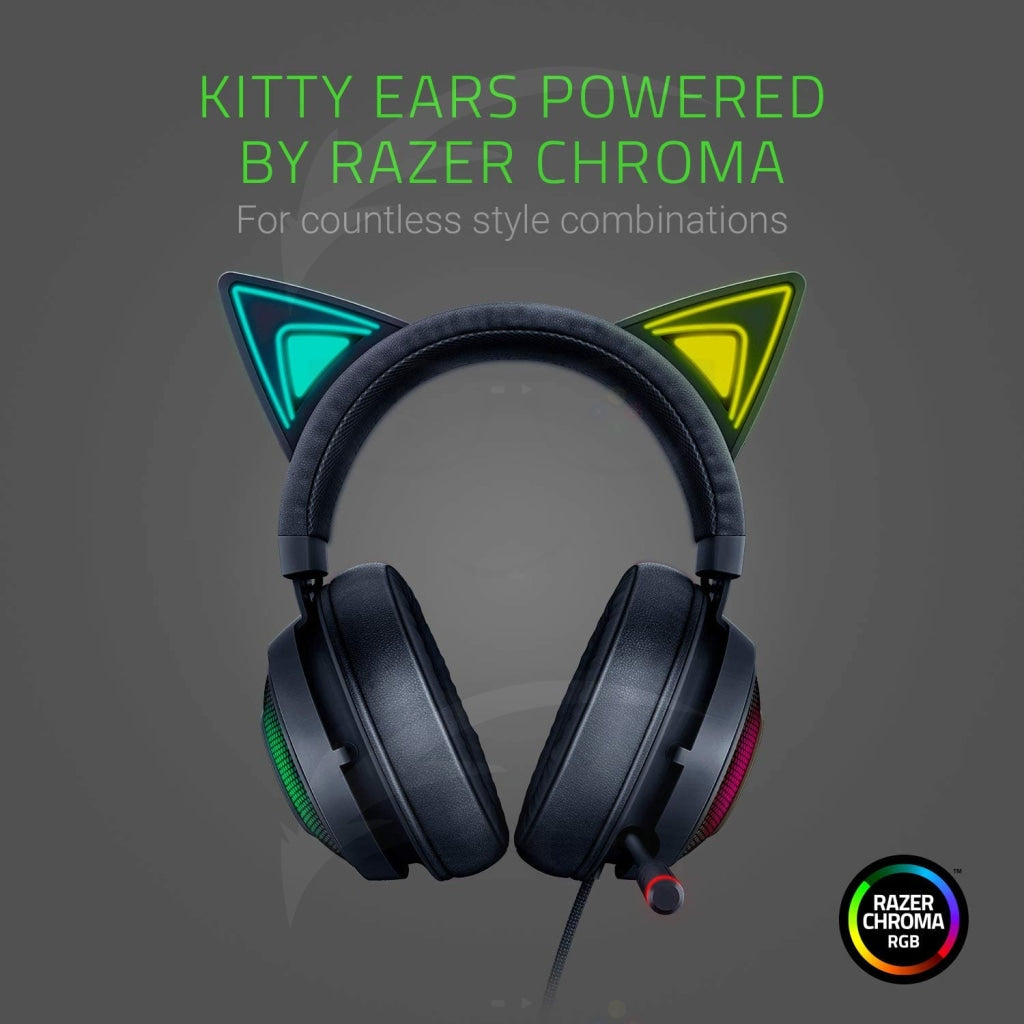 Razer Kraken Kitty RGB USB Gaming Headset: THX 7.1