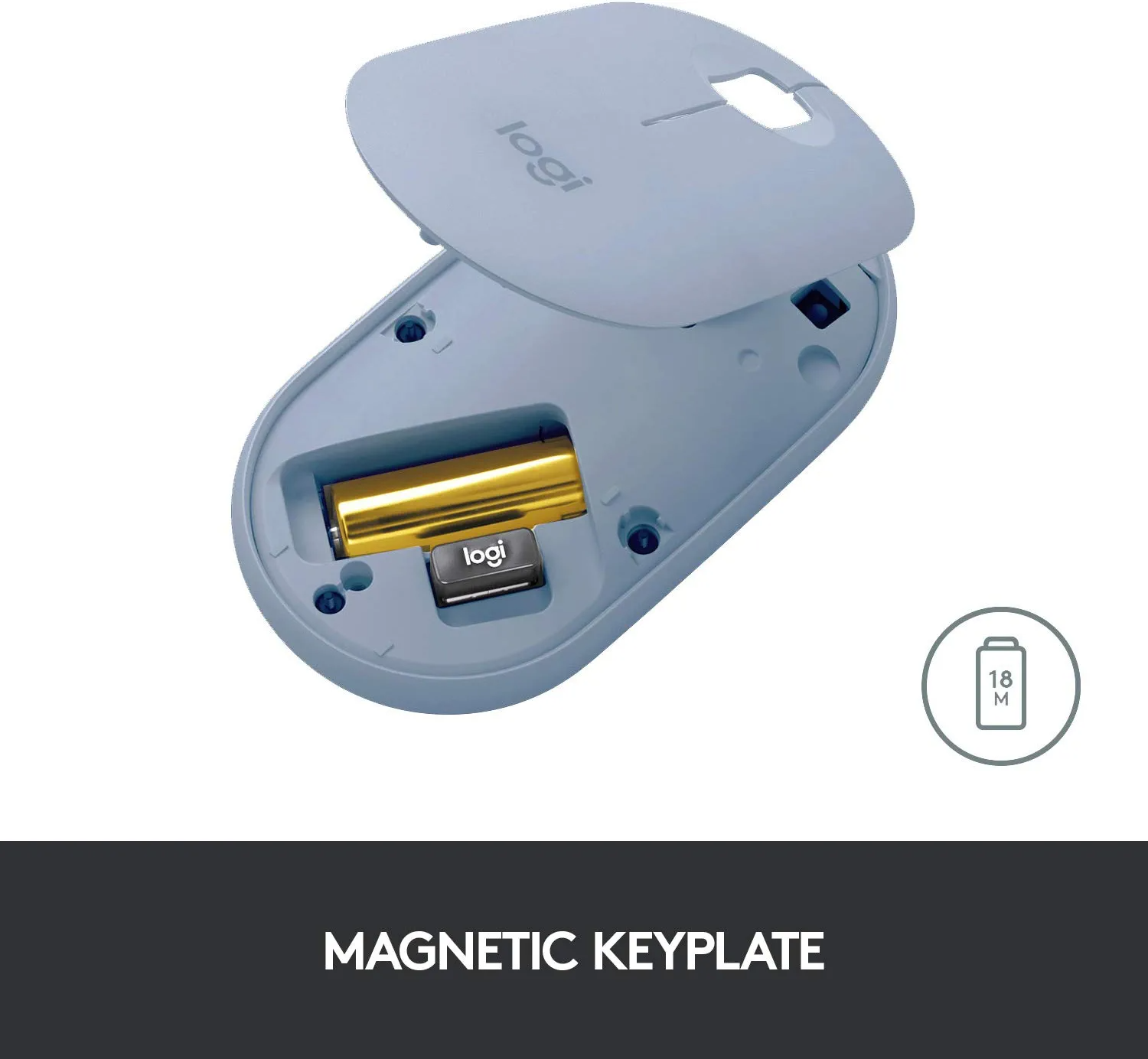 Logitech Pebble M350 Wireless Mouse with Bluetooth or USB - Silent ...