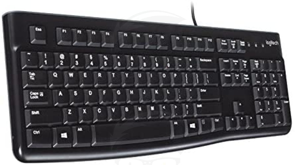 Logitech K120 USB Keyboard Spill-Resistant with Quiet Typing