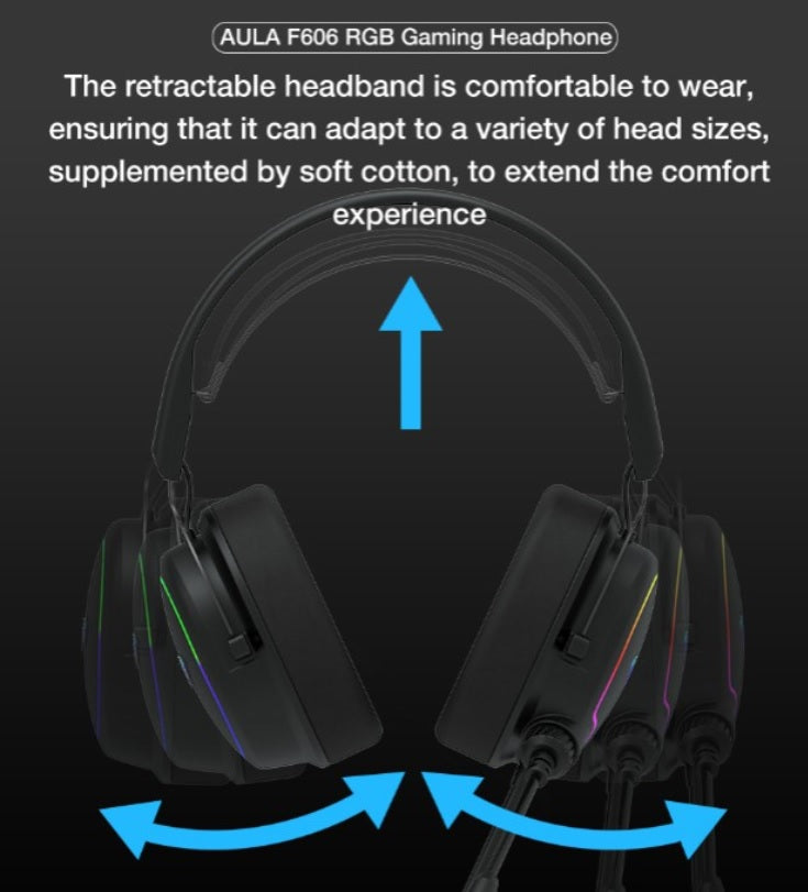 AULA F606 GAMING HEADSET