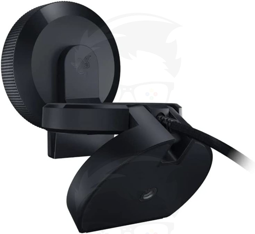 Razer Kiyo Streaming Webcam with Adjustable Brightness Ring Light, Built-in Microphone