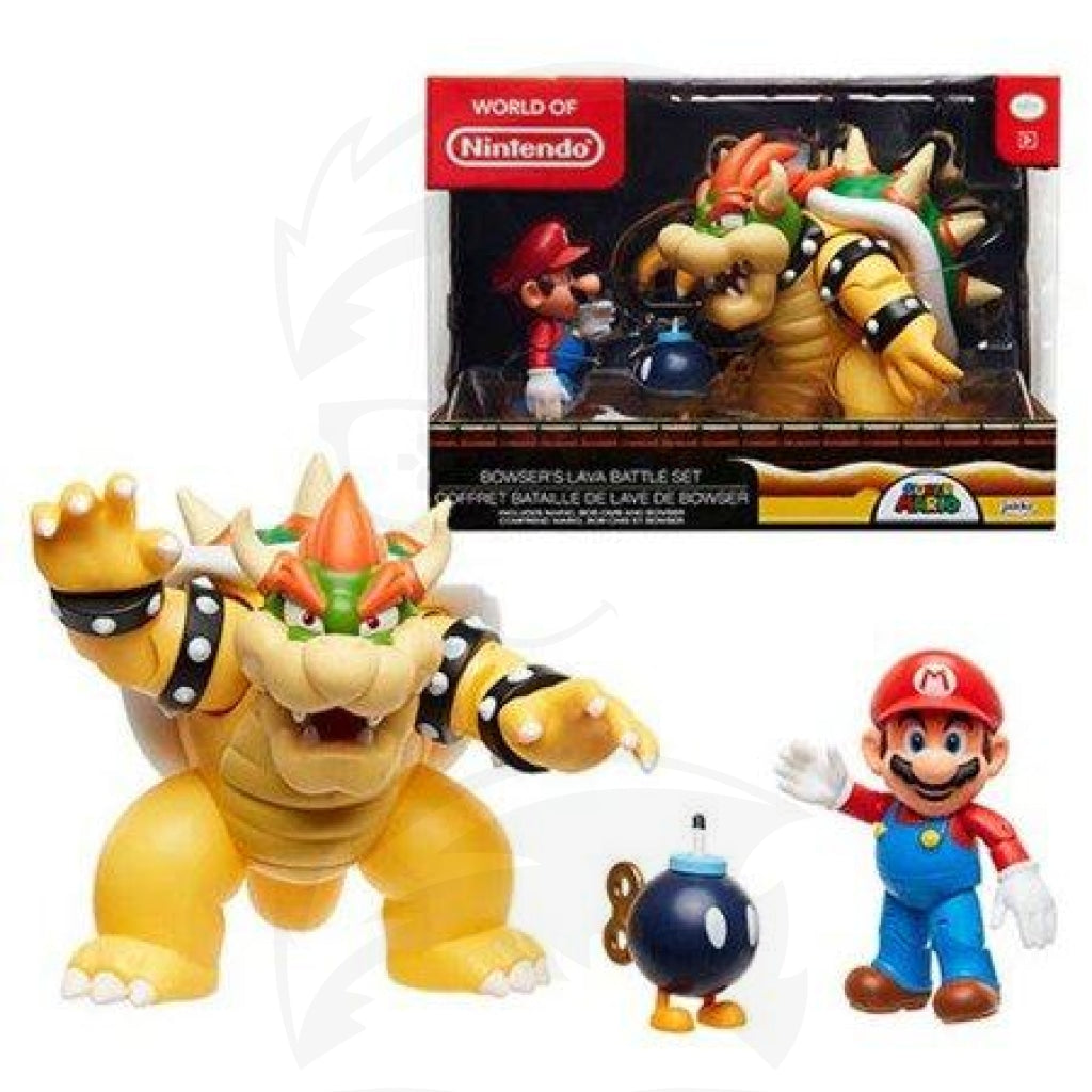 Nintendo Super Mario Bowser Vs Diorama Figure