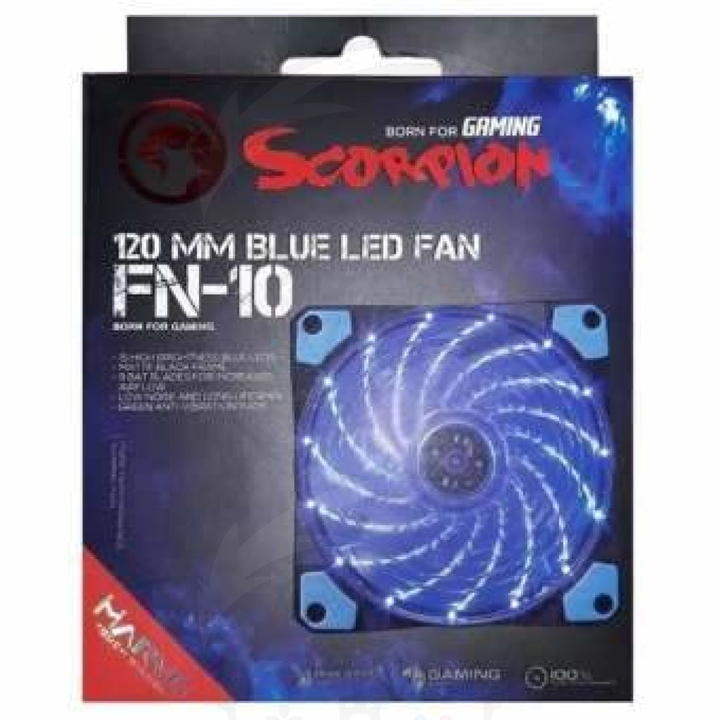 MARVO FN-10 Fan - BLUE MARVO FN-10 Fan - BLUE