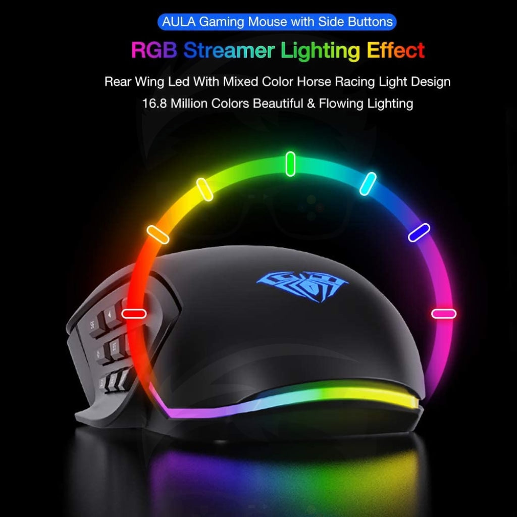 AULA H510 MOBA/MMO/FPS Gaming Mouse