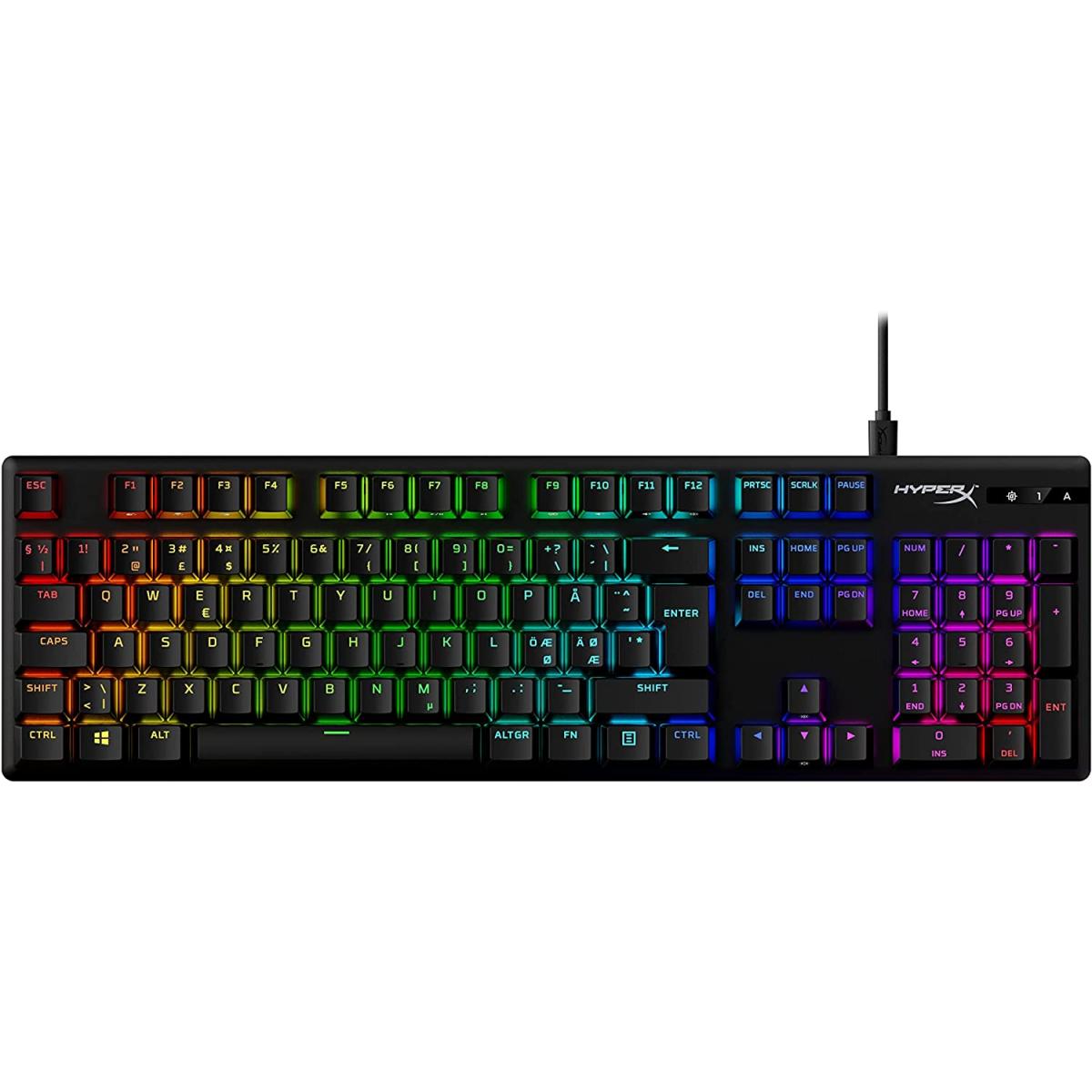 HyperX Alloy Origins  PBT HX Red - Mechanical Gaming Keyboard