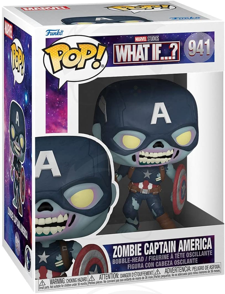 Funko POP Marvel: What If? - Zombie Captain America