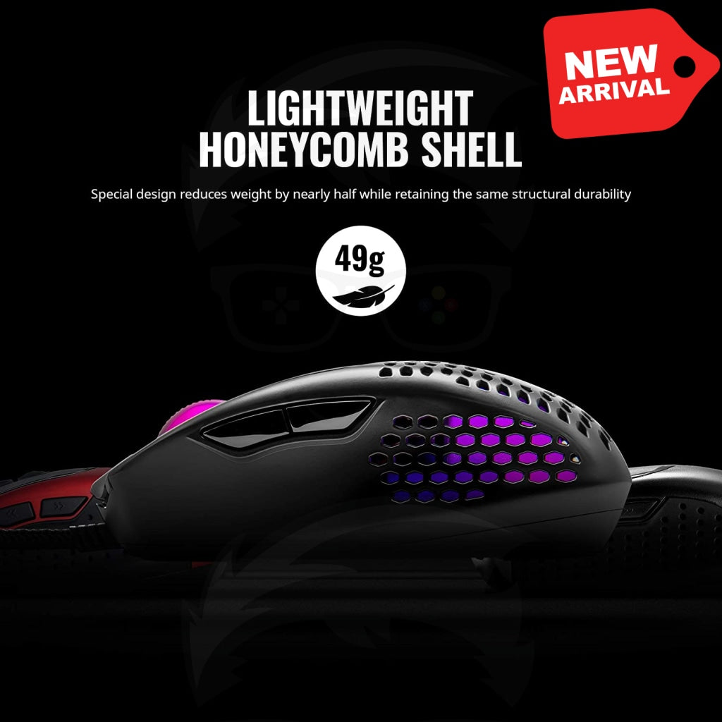 Cooler Master MM720 Black Matte Lightweight Gaming Mouse