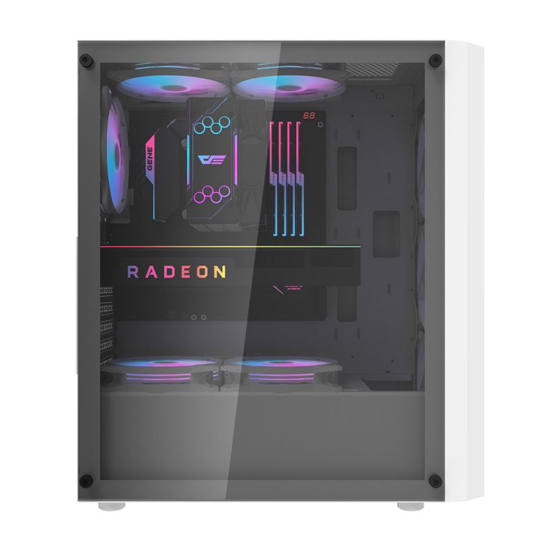 DK351 White ATX PC Gaming Case