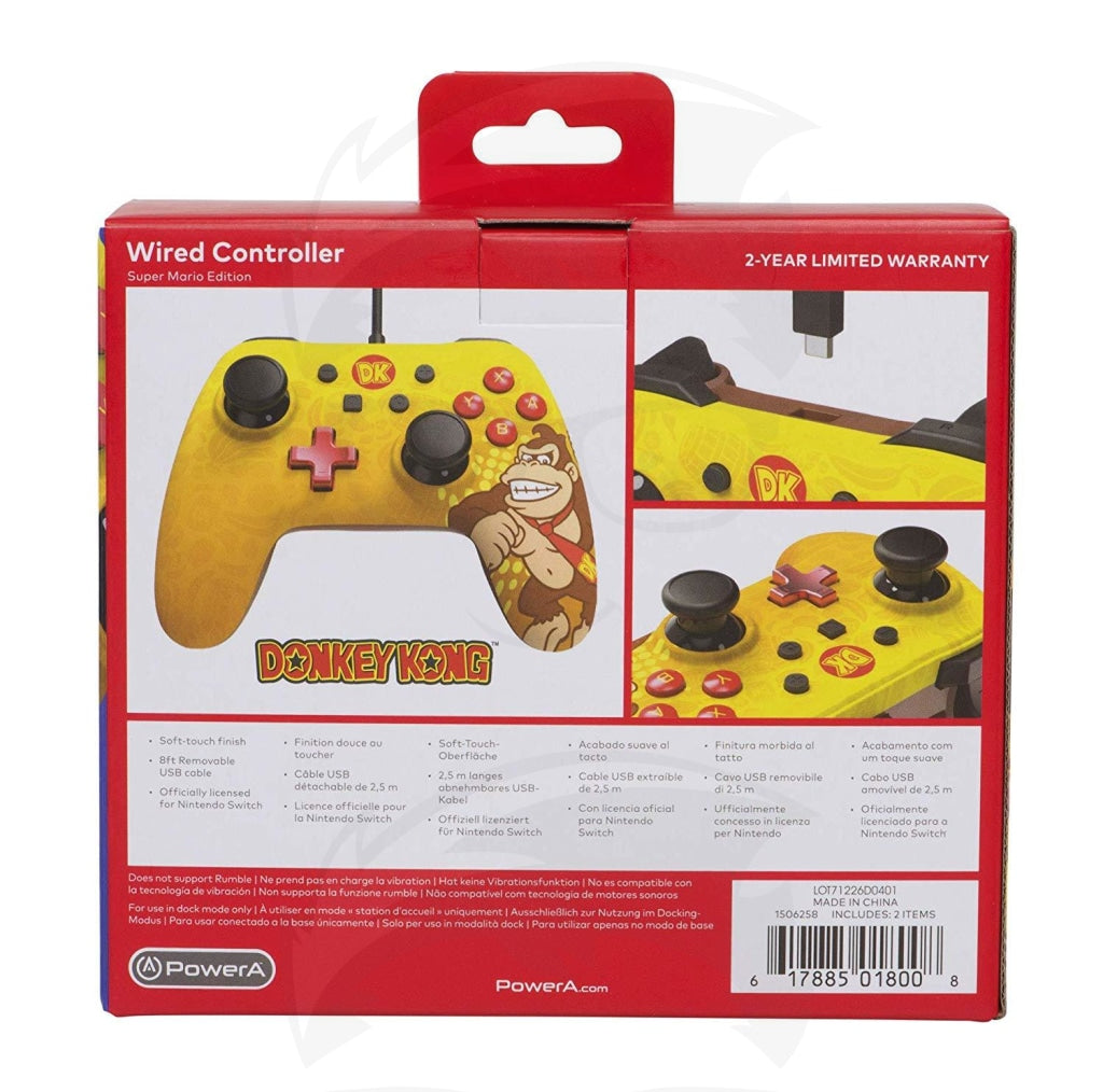 Wired Controller - Donkey Kong Switch