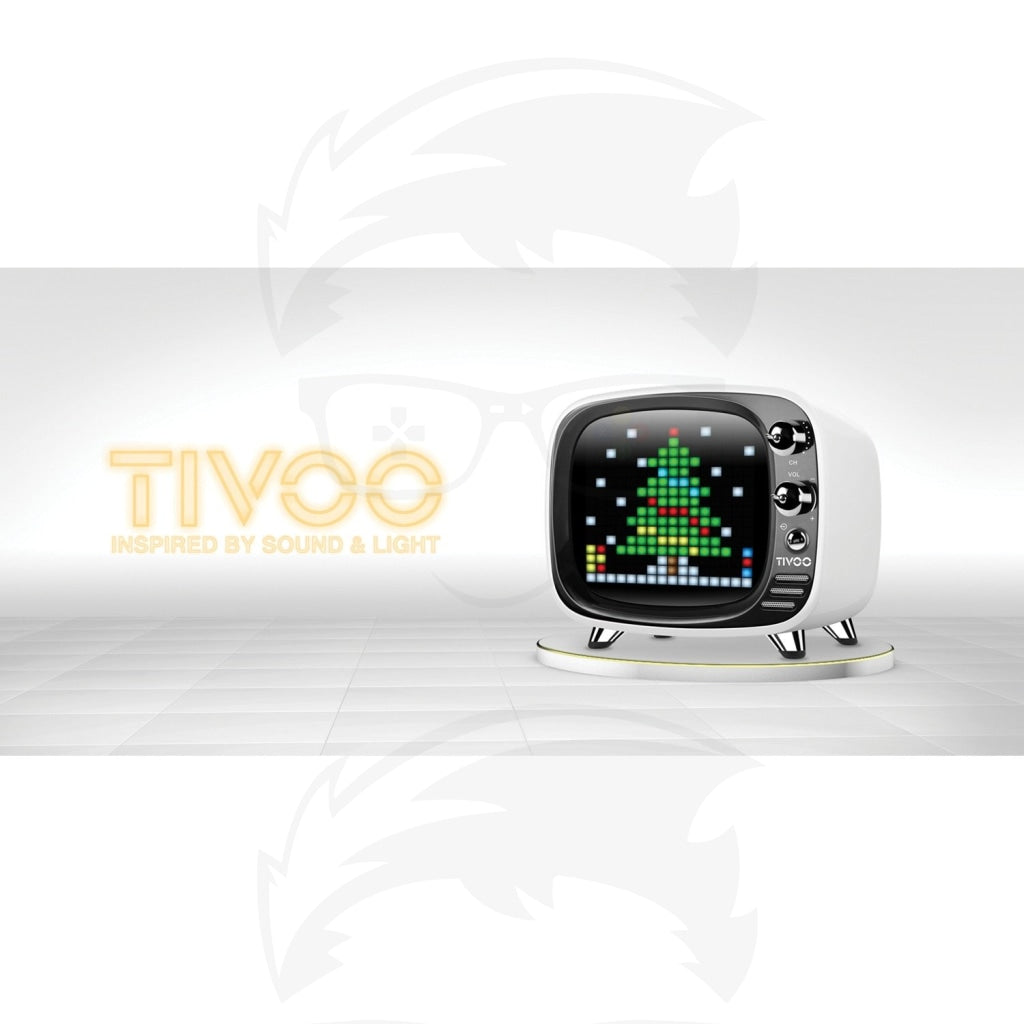 Divoom  Tivoo Pixel Art Bluetooth Speaker (White)