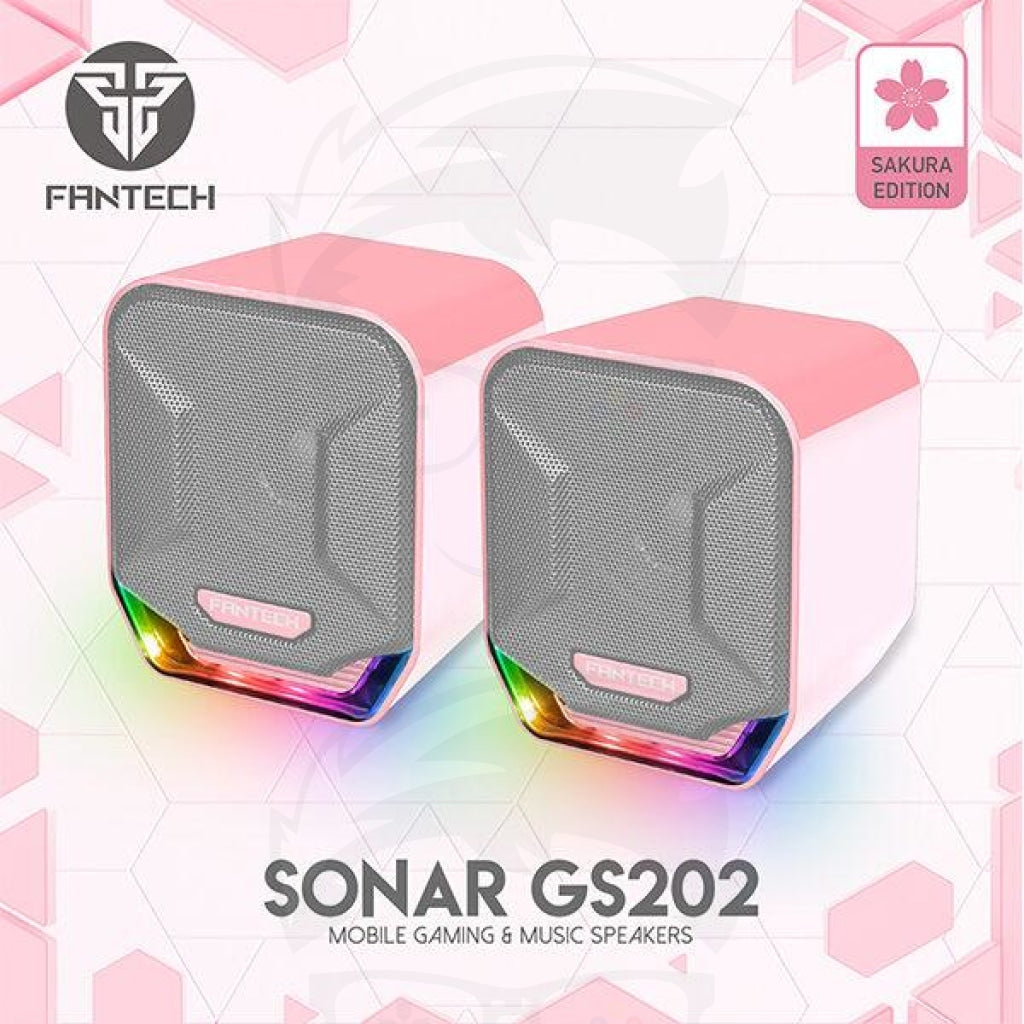 Fantech Sonar GS202 Mobile Gaming & Music Speaker - Sakura Edition