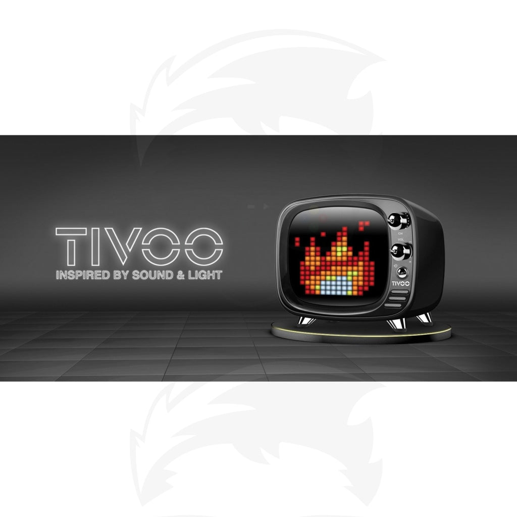 Divoom Tivoo Pixel Art Bluetooth Speaker (Midnight Black)